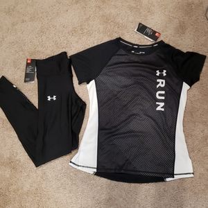 Under Armour matching top and bottom